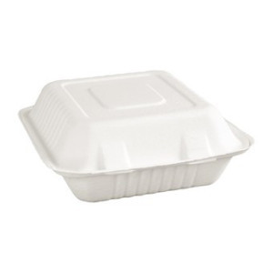 Dozen 3-vaks Bagasse Composteerbare 201mm - Set van 200