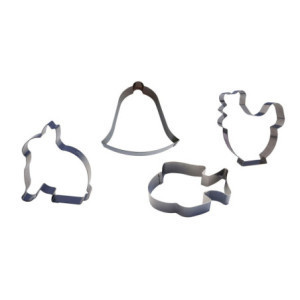 Moule Doos 4 Nonnettes Pasen Gobel - Vormpjes Inox