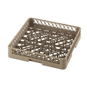 Professionele vaatwasser met vloeistof- en reinigingsmiddeldoseerder - 50x50 cm Dynasteel