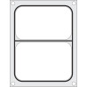 Dichtungsmatrix für manuelle Versiegelungsmaschine - 2 Fächer - Hendi