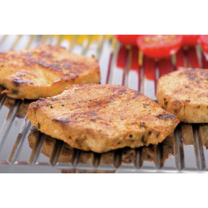 Plaatgrill met geribbeld oppervlak Breedte 400 mm - Elektrisch