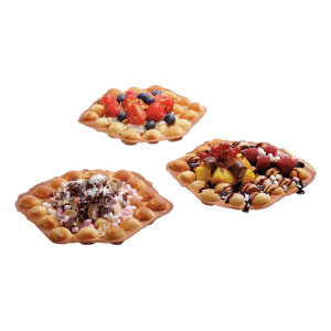 Wafelijzer met bellen - 230 V - Bartscher