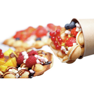 Wafelijzer met bellen - 230 V - Bartscher