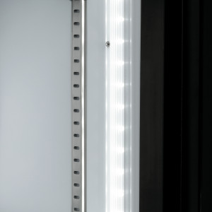 Koelkast met positieve en negatieve temperatuur - 2 glazen deuren - 820 L - Bartscher