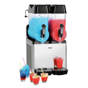 Professionele granitamachine 2120 Bartscher - 2 roestvrijstalen reservoirs