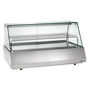 Bartscher gekoelde vitrine 3/1 GN plat glas | Optimale bewaring