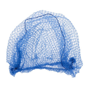 Blauwe baardnetten - One size - Set van 50 - FourniResto - Fourniresto