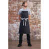 Tablier Bavette Denim Noir Southside en Polycoton 700 x 1000 mm - Whites Chefs Clothing - Fourniresto