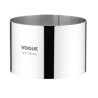 Edelstahl-Mousse-Ring Ø 90 mm H 60 mm - Vogue - Fourniresto