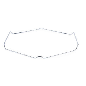 Rechthoekige pizzasteen met ondersteuning 380 x 305 mm - FourniResto - Fourniresto