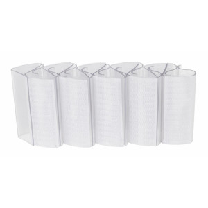 Klittenbandclips voor schorten 520 mm - Set van 10 - FourniResto - Fourniresto