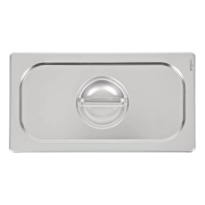 Deksel van roestvrij staal - GN 1/3 - Vogue - Fourniresto