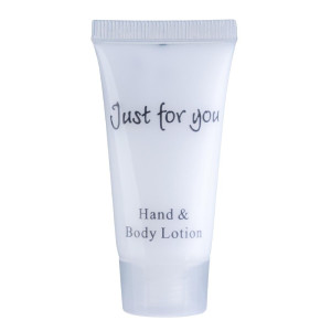 Hand- en bodycrème Just For You - 20 ml - Set van 100 - FourniResto - Fourniresto