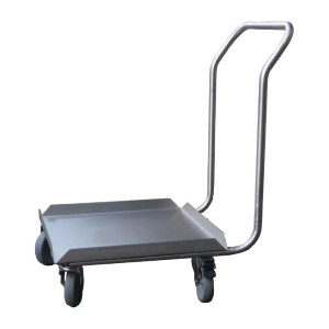 RVS-onderstel voor vaatwasserkorven met handvat 500 x 500mm - Gastro M