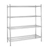 Modular Shelf 4 Levels-H 1840mm - Vogue - Fourniresto