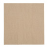 Serviettes Snacking Recyclées 2 Plis 330 mm Kraft - Lot de 2000