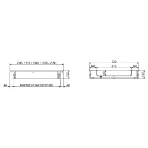 Crushed Ice Bin Drop-In - 3/1 - CombiSteel - Professional Refrigeration