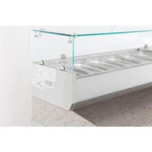 Refrigerated Saladette to Place - 6 GN 1/3 | CombiSteel - Professional &amp; Practical