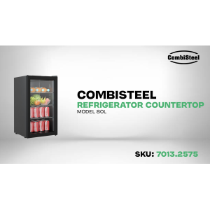 Mini Koelkast met Glazen Deur - 80 L