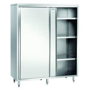 Edelstahl-Hochschrank - H 2000 mm Bartscher