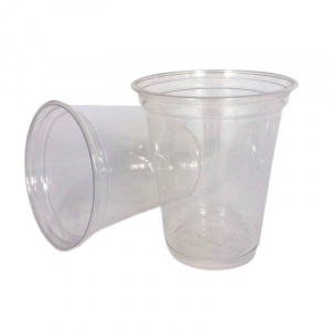 Beker Crystal Shaker van PET - 300 ml - Set van 50 - FourniResto