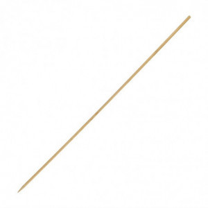 Houten spiesjes 250 mm - Set van 200 - Fiesta Green - Fourniresto