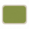 Standaard polyester serveerblad 470x360mm groen - Roltex - Fourniresto