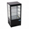 Koelvitrine met positieve temperatuur Zwart Serie C - 68 L - Polar - Fourniresto