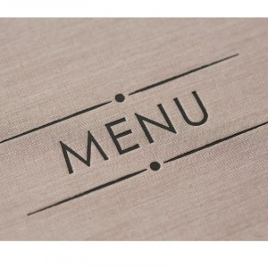 Menuhouder Sophie in Telflex - A4 - Lacor