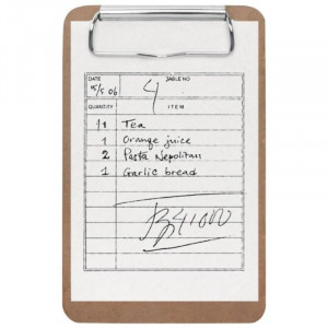 Houten rekenmachine 90 x 150 mm - Olympia - Fourniresto