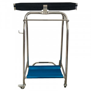 Vuilniszakhouder RVS - 100 L - Dynasteel