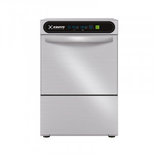 Glazenspoelmachine met ronde mand