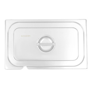 Deksel GN 1/1 van roestvrij staal voor Gastronorm bak - Dynasteel