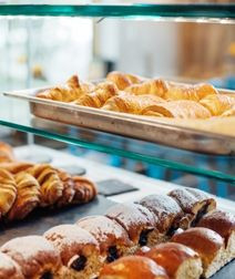 Warme vitrine om neer te zetten